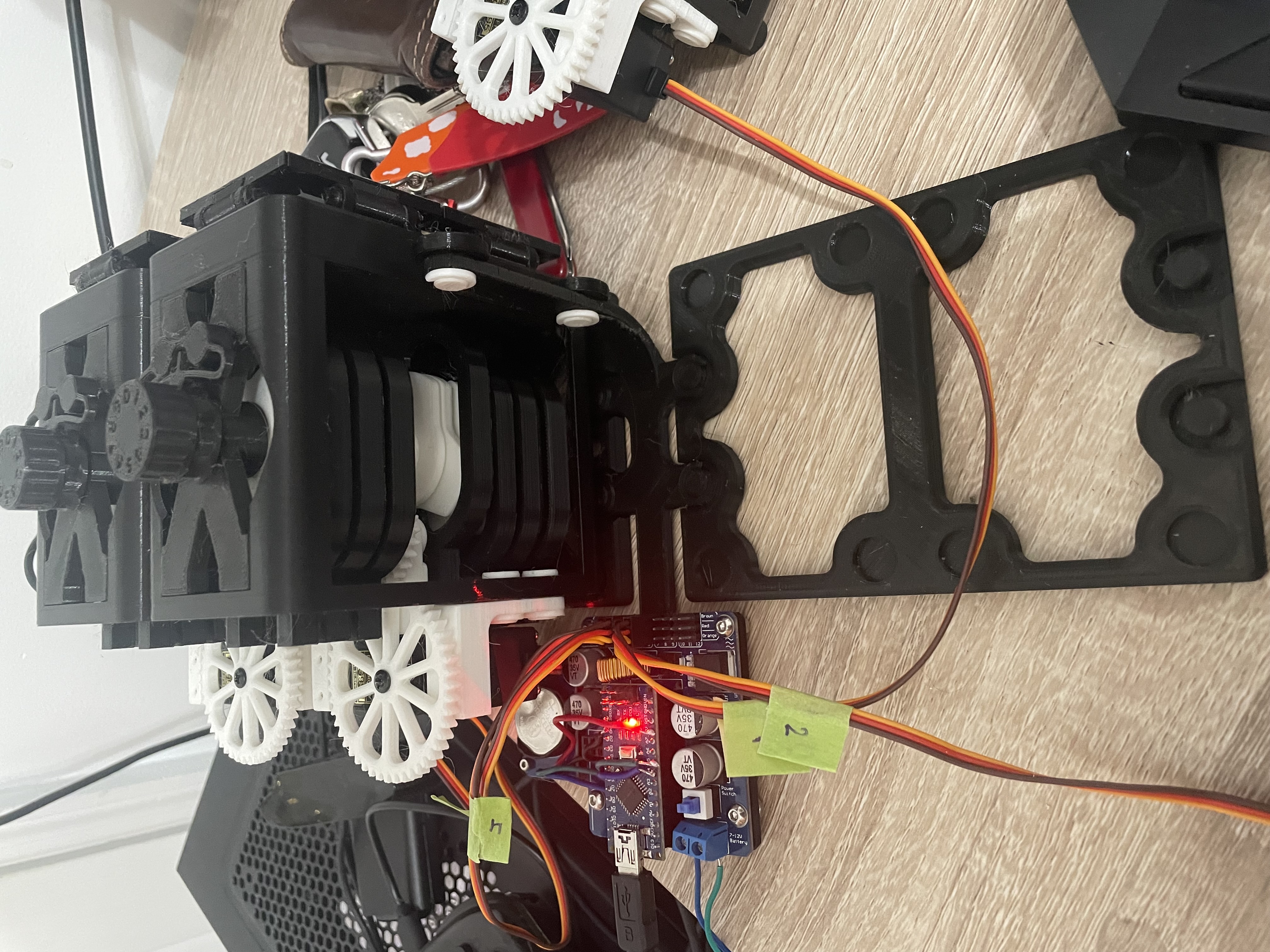 Central Clock Connector with electronics mount — thumbnail 2