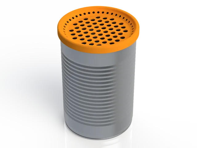 Aluminum Can (#300) Clip-on Strainer