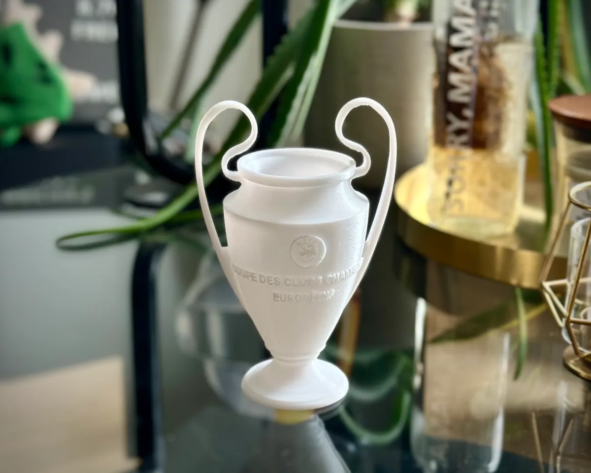 UEFA Champions League Trophy by Richie Hug Download free STL