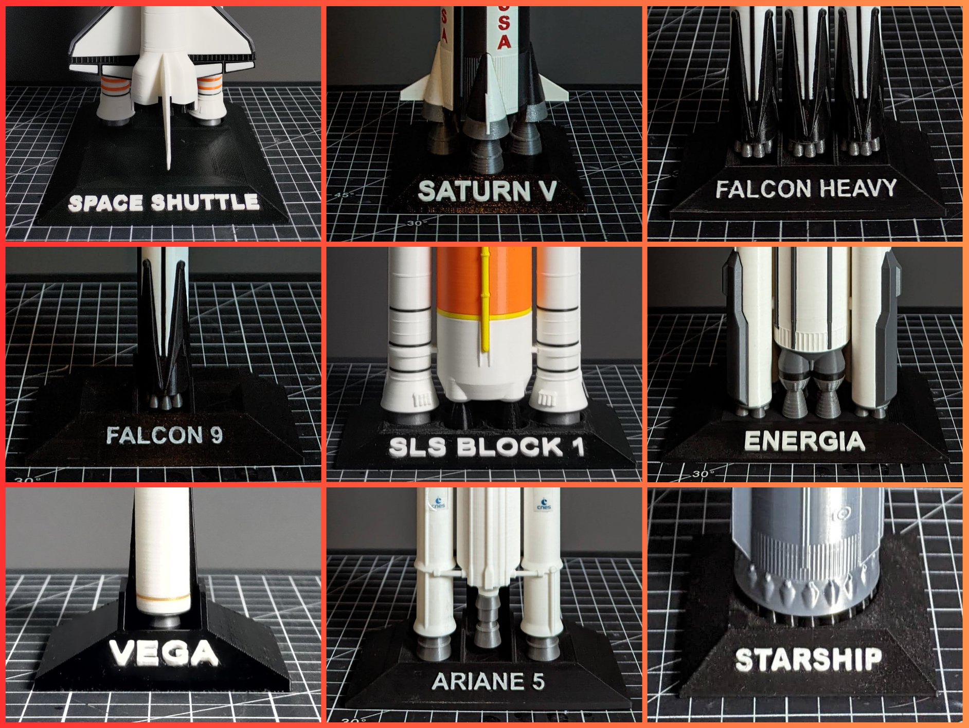 Old rocket stand