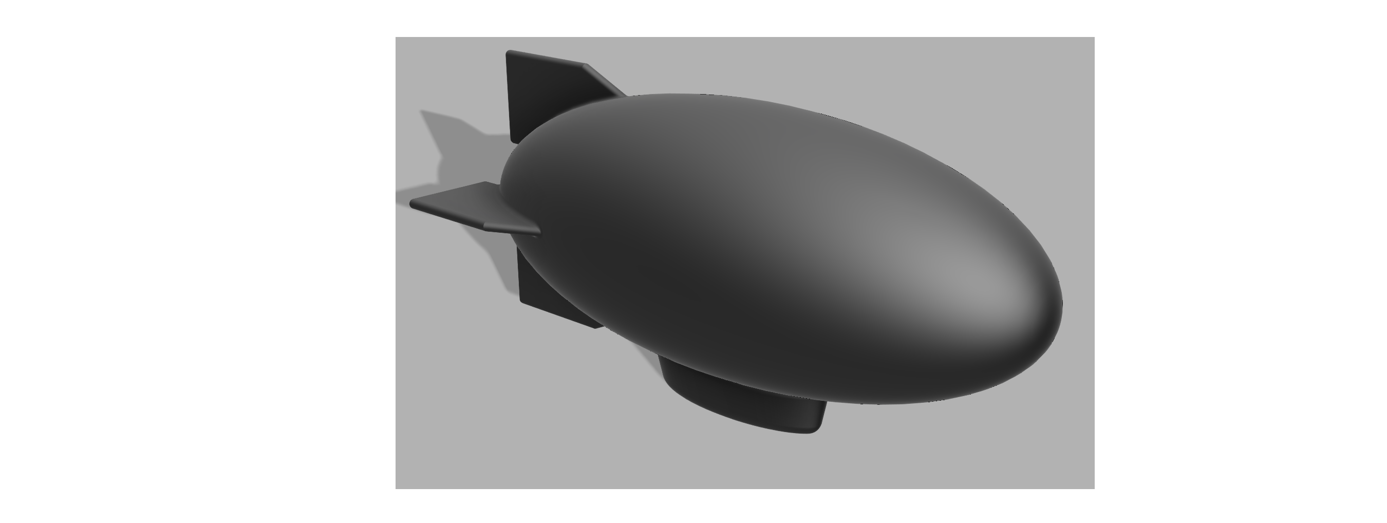 "Modern Tethered Airship - Dirigible Concept"