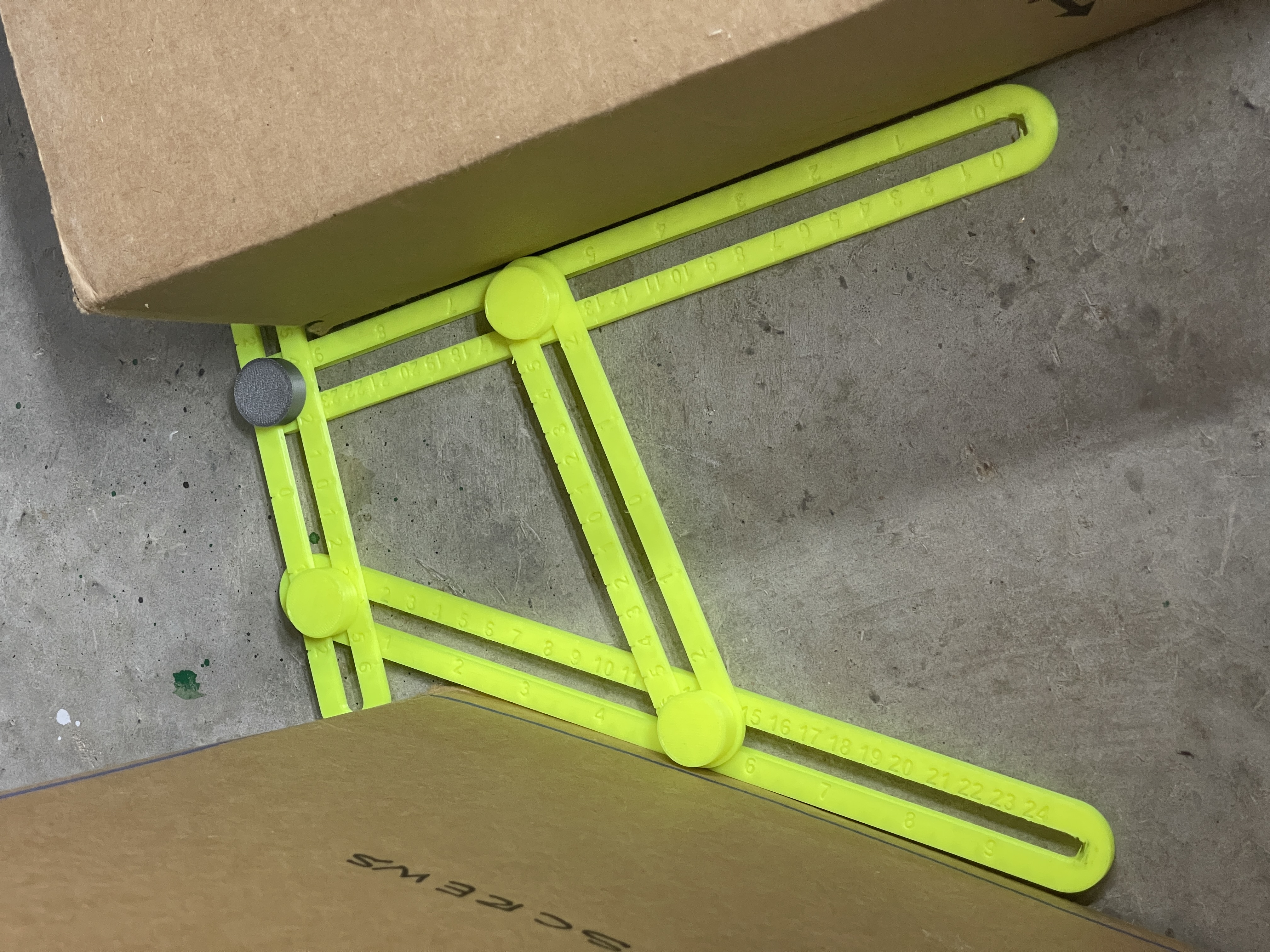 Multi-Angle Transfer Template