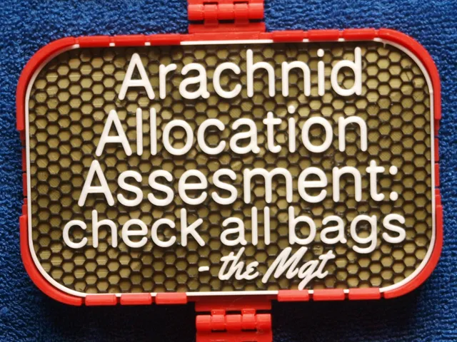 Mgt Sign: Arachnid Allocation Assesment