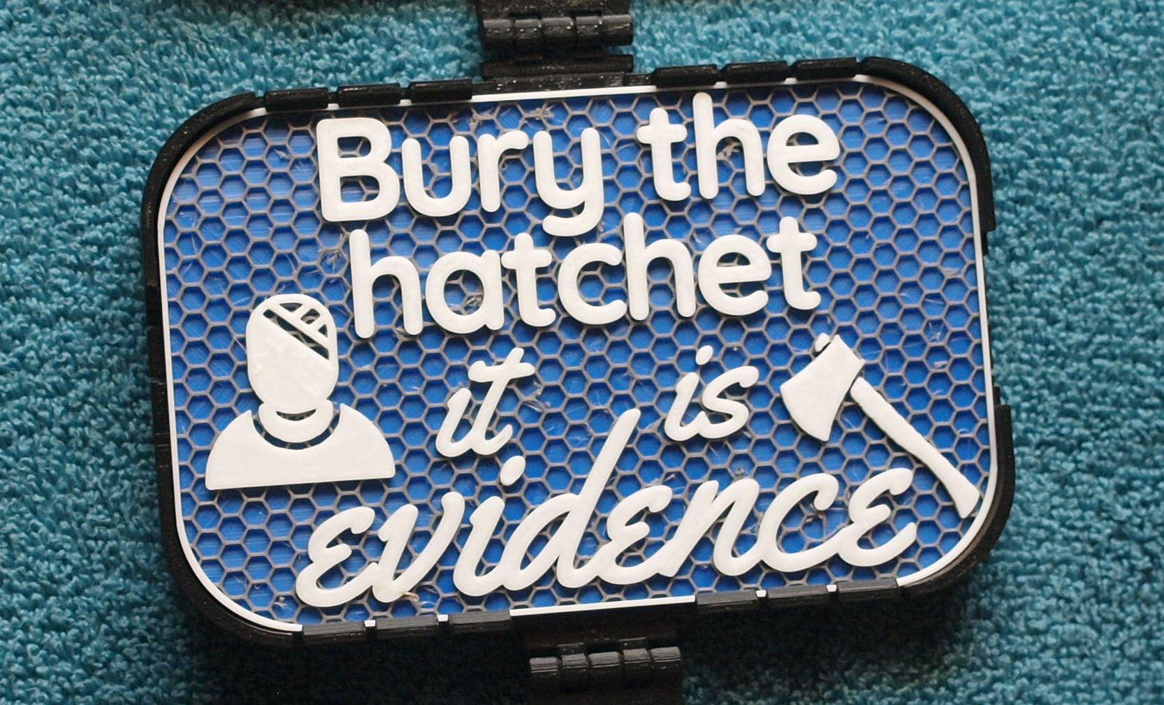 Bury the Hatchet sign
