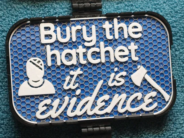 Bury the Hatchet sign