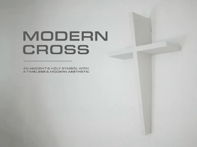 Modern Cross - A Timeless Design