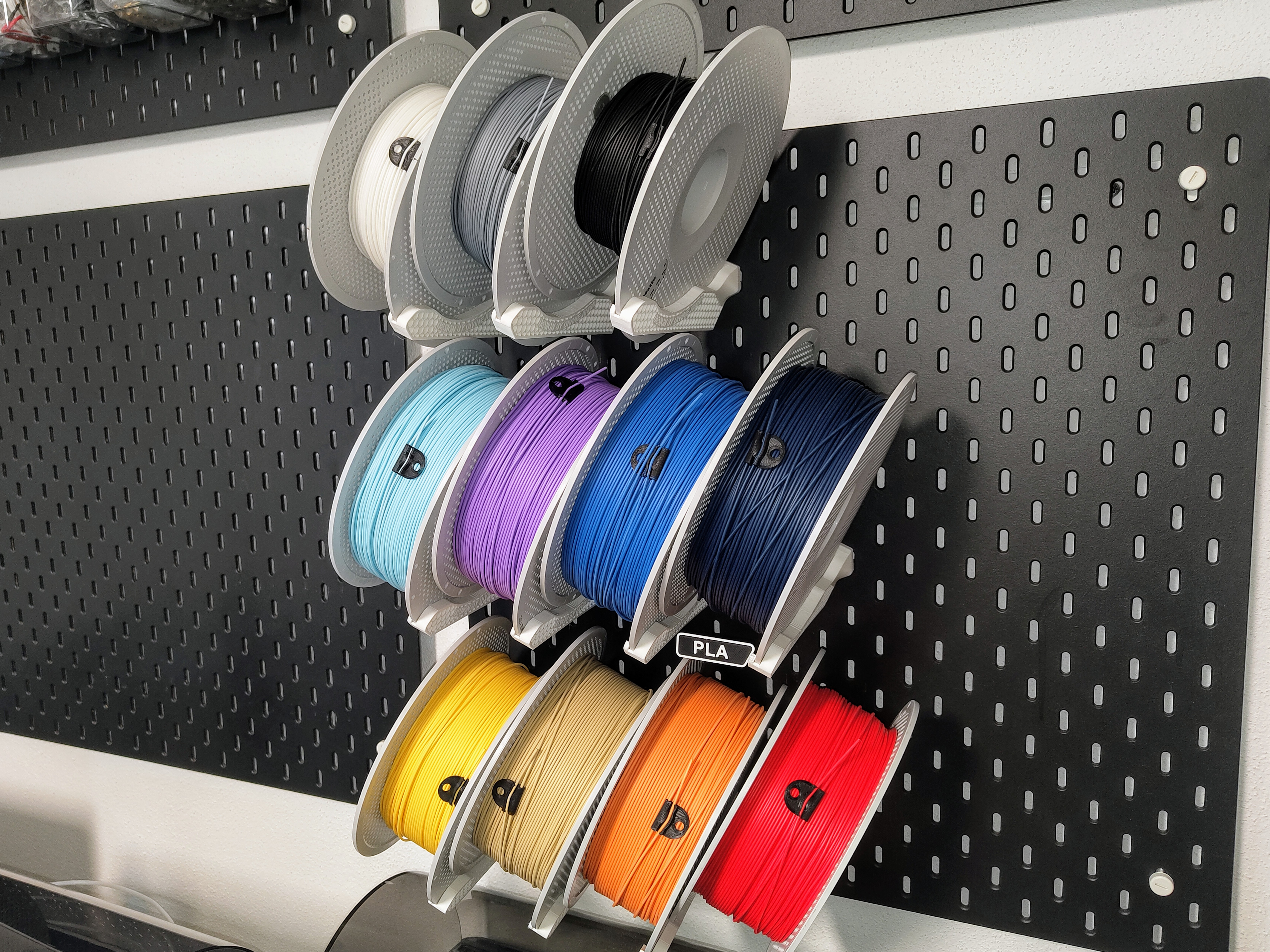 Daddy's favourite spool holder (for IKEA SKÅDIS)