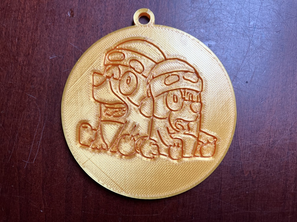 Bluey Christmas Ornament