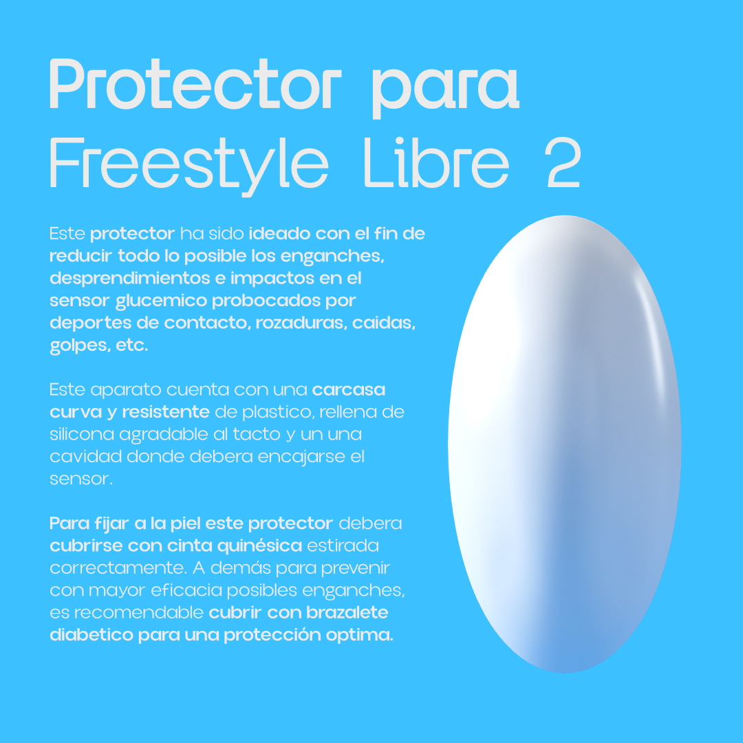 Protector para senso de diabetes freestyle libre 2
