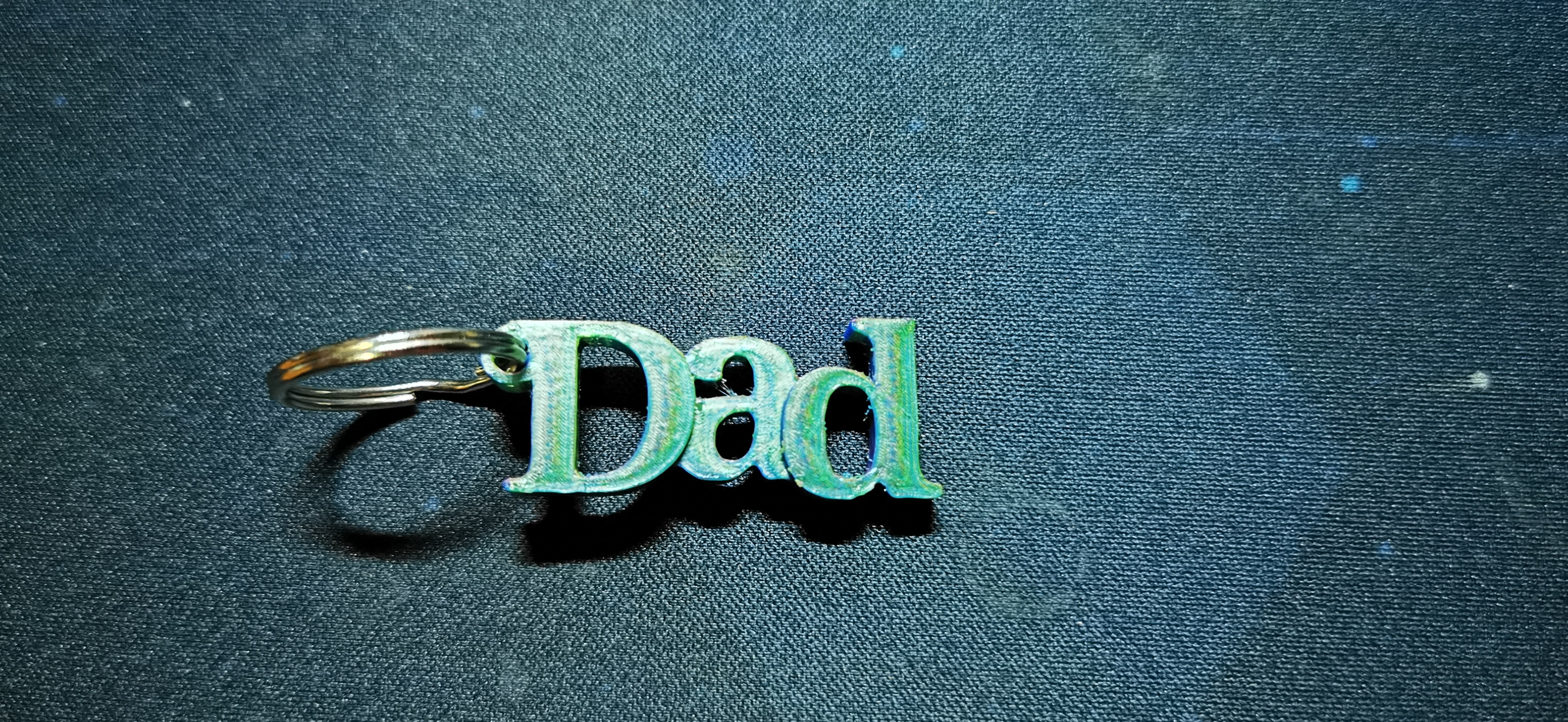 Fathers day Dad Keychain