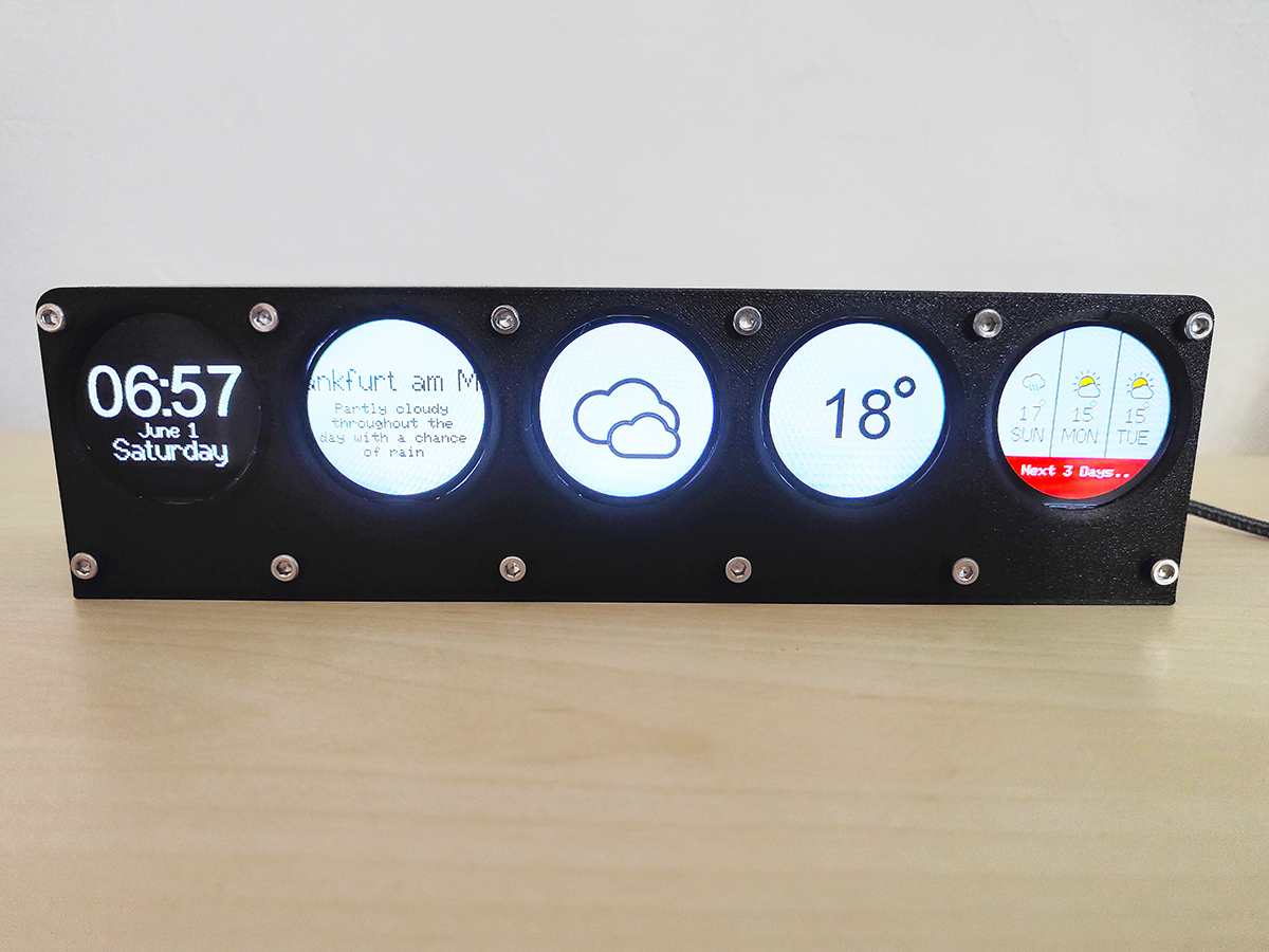 Info Orbs Case - ESP32