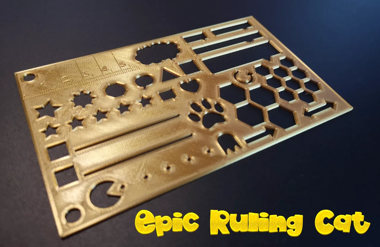 Your Epic Ruler by killakatze | Download free STL model | Printables.com