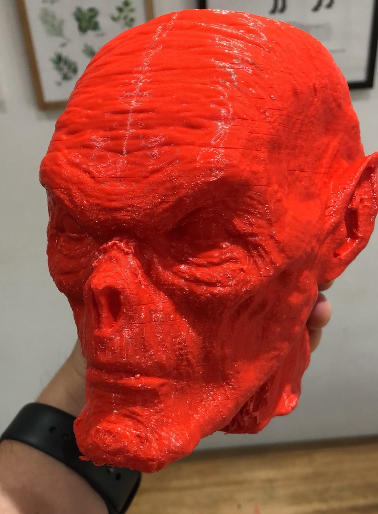Miniatura 2 do modelo 3D Demon head