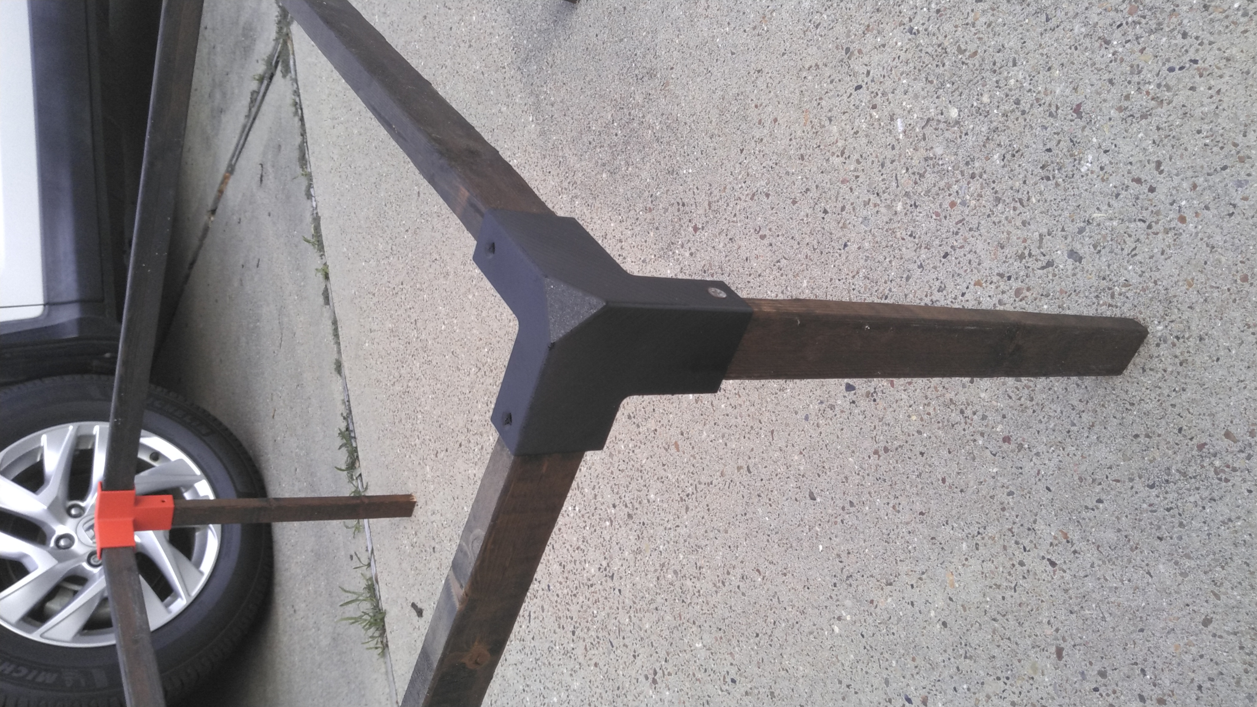 Miniatura 4 do modelo 3D 3-way right angle corner bracket