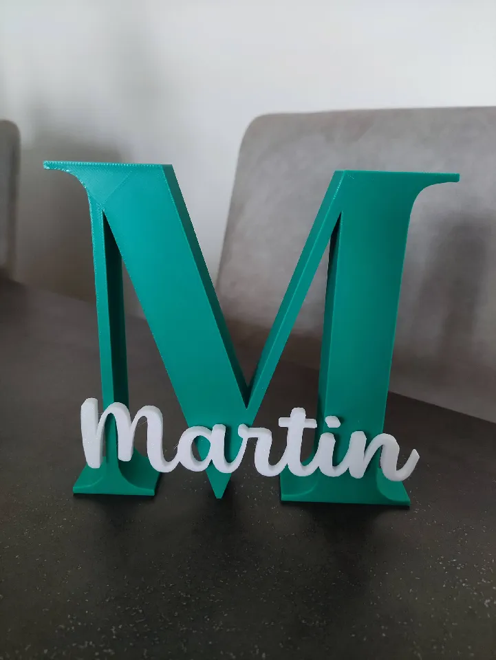 Names by Aarojoi | Download free STL model | Printables.com