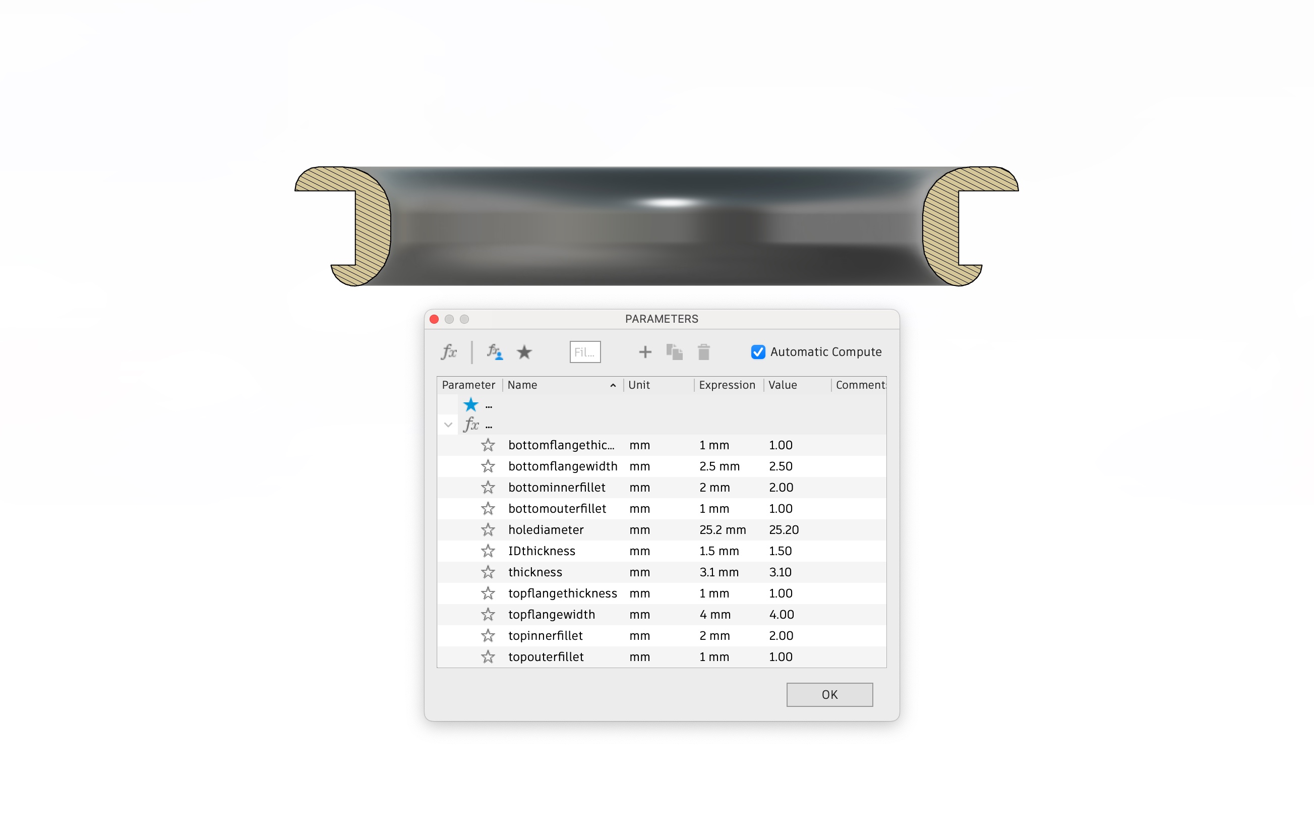 Parametric wire guide grommet by vidision download free stl model