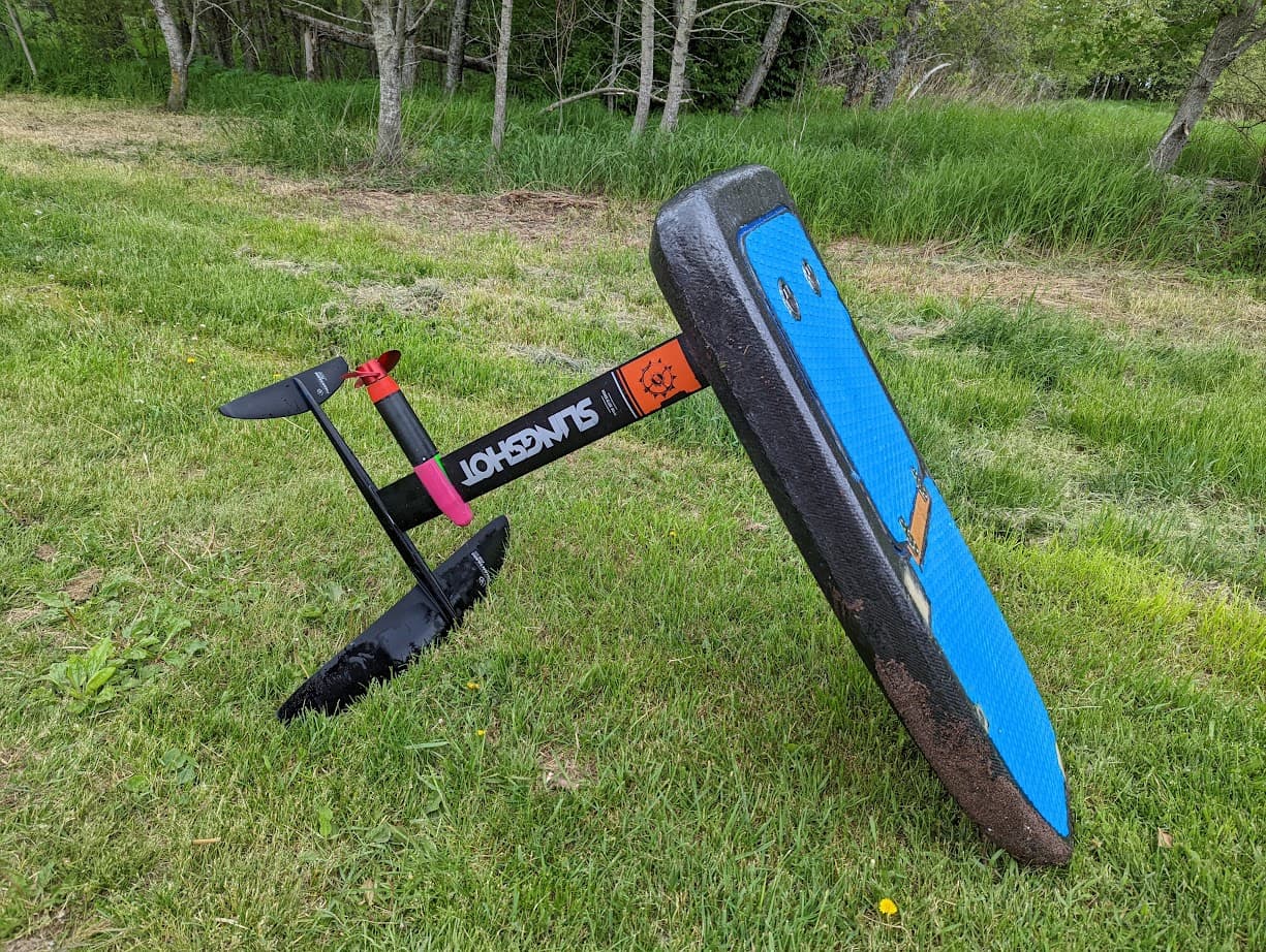 Efoil slingshot motor mount for 65161 motor by redpinelabs Download