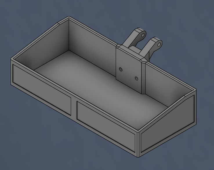 Transport box attachment