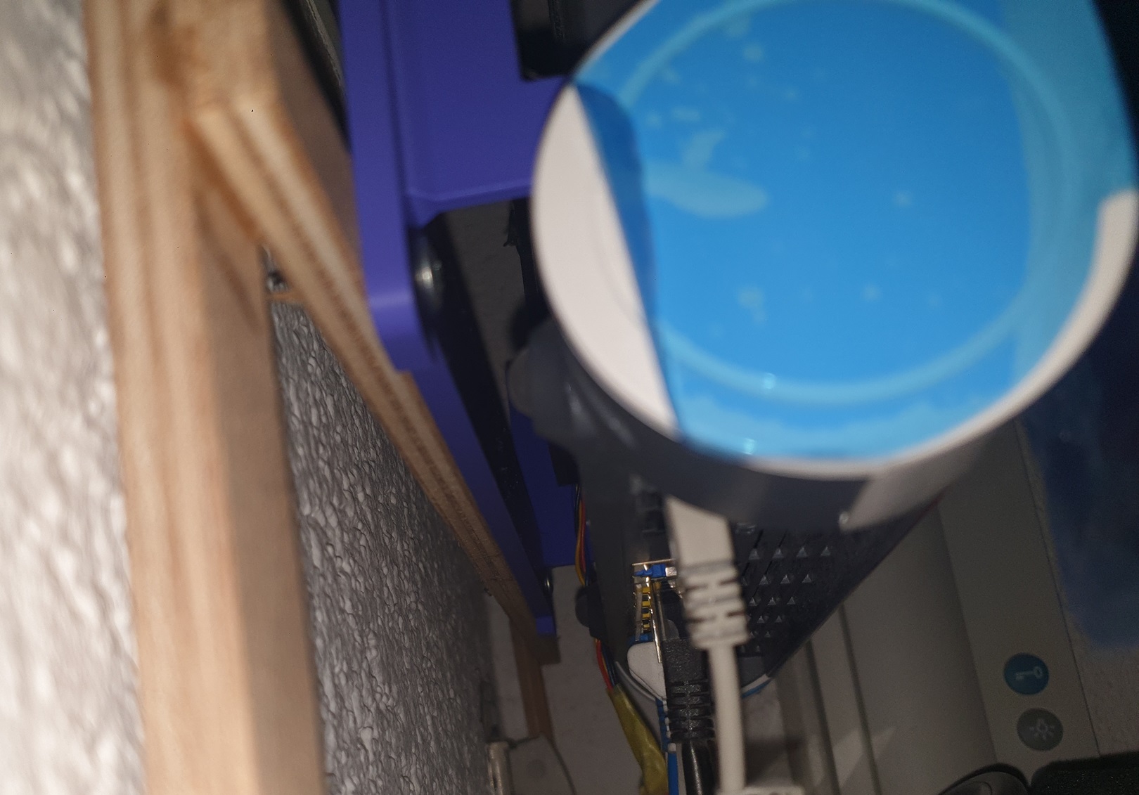 Ständer-Füße Set Für Fritz!Box 5590 Fiber – Weiß, 3D-gedruckt, Besserer Stand & WLAN