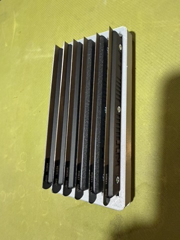 Nut Slot File Gridfinity Storage