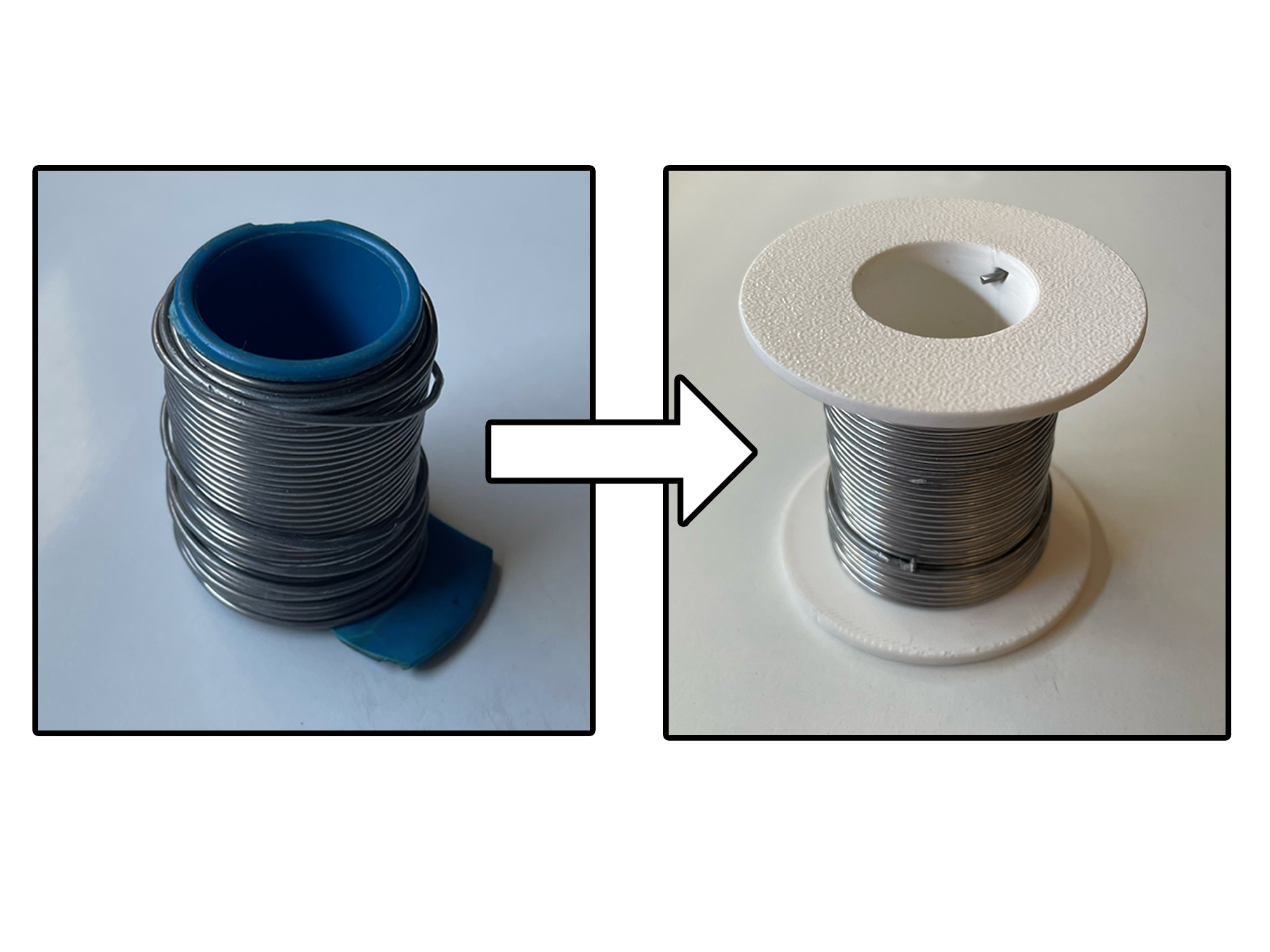 Solder Spool - 2 Pieces, Threaded by Jallim | Download free STL model ...