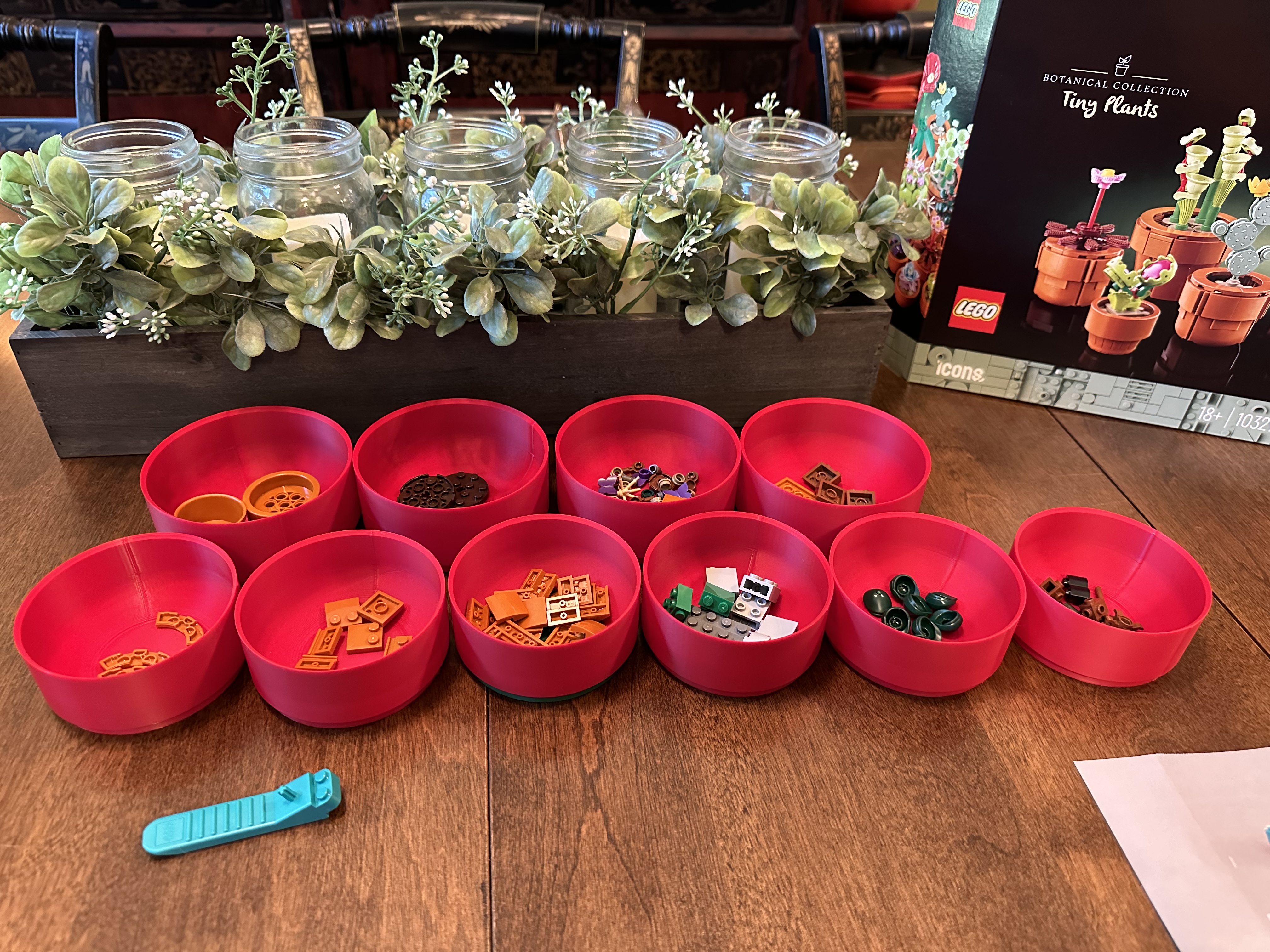Miniatura 3 do modelo 3D Stackable LEGO Bowls for Efficient Organization
