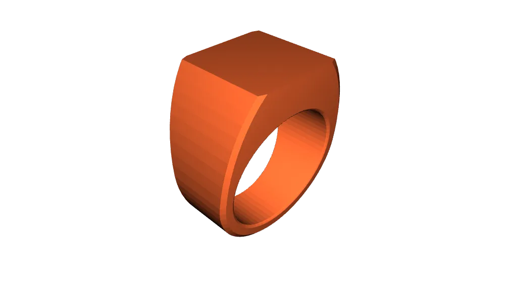 Blank ring by Print more. | Download free STL model | Printables.com
