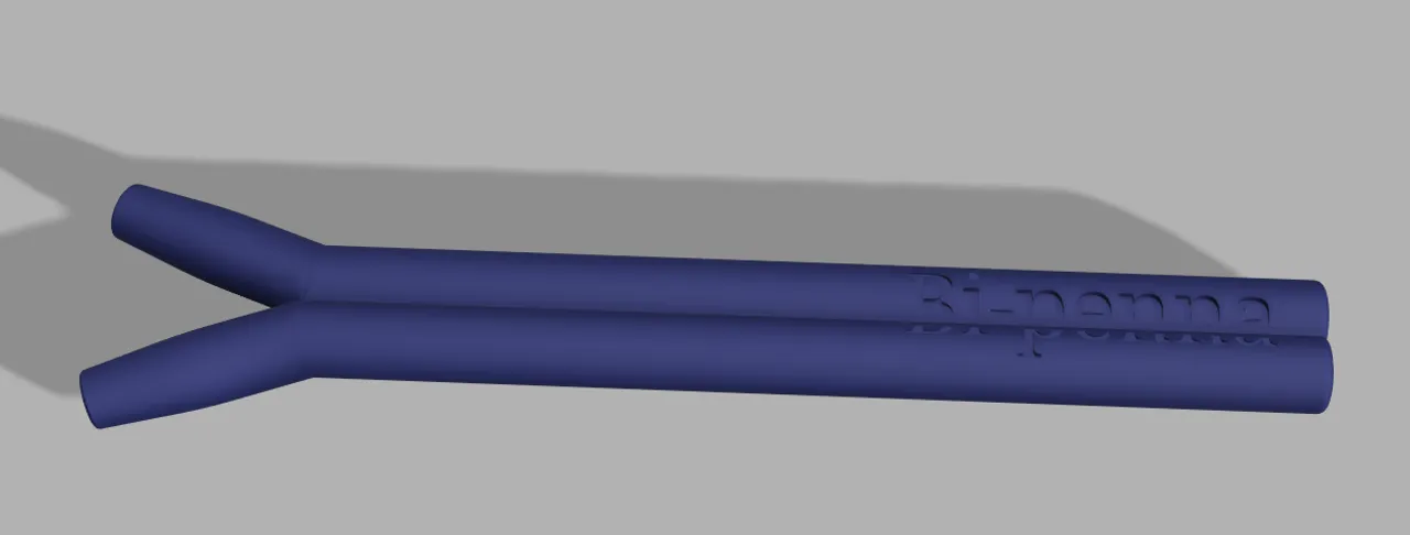 Bi-Penna by Phaeryus | Download free STL model | Printables.com