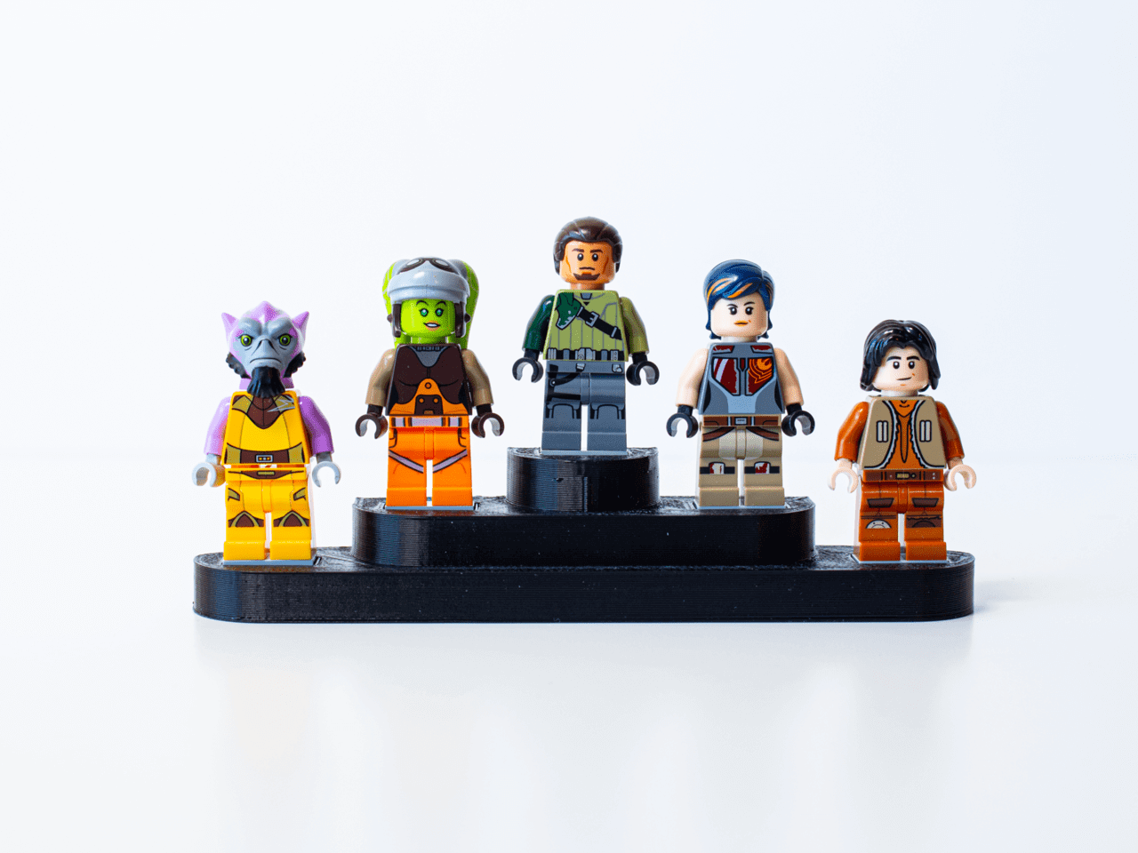 5x LEGO Minifigure Display Stand