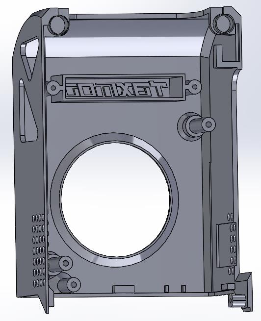Better printable Toolhead Cover X1 P1 -with your logo-
