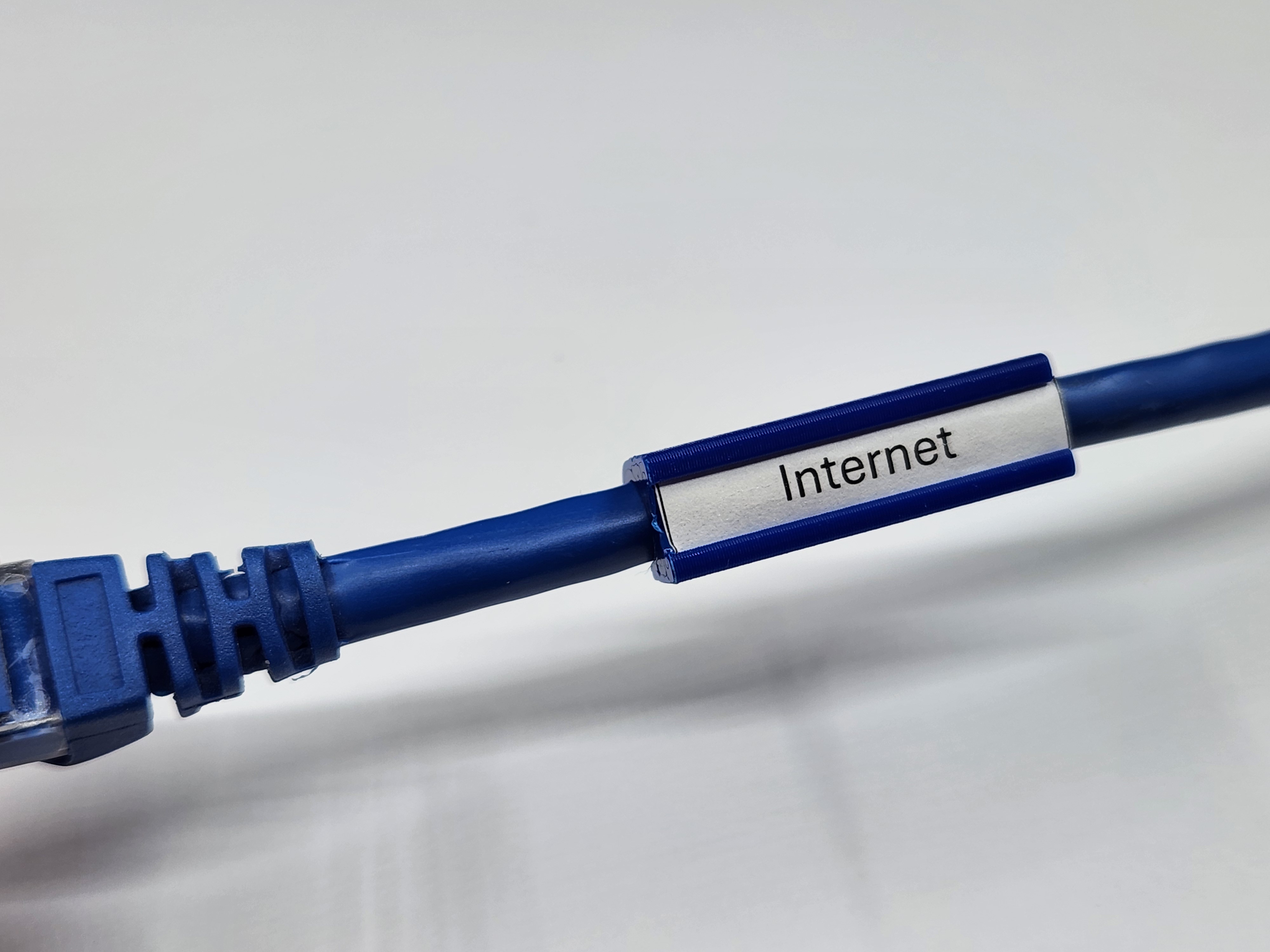Miniatura 2 do modelo 3D Cable Tag (Parametric)