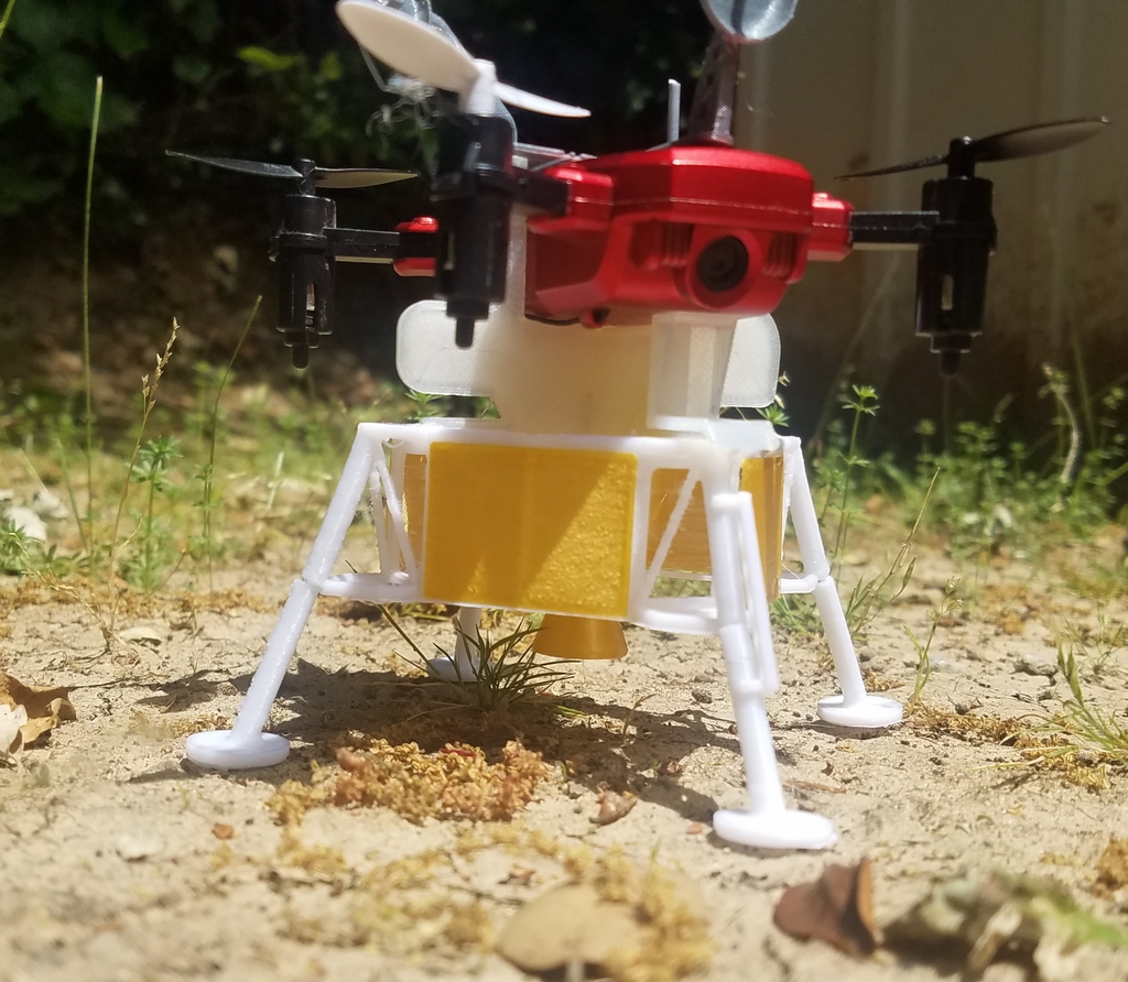 Miniatura 2 do modelo 3D Mini Drone LEM (Lunar Excursion Module) 