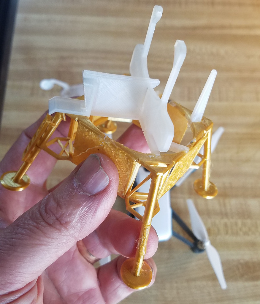 Tello drone lem lunar excursion module by jamie claye download free