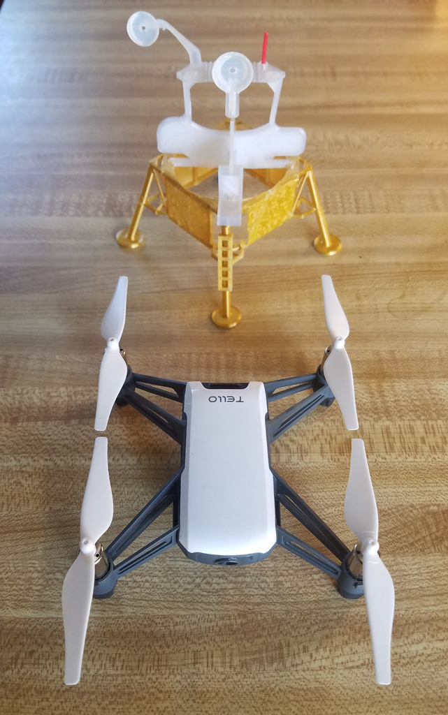 Tello drone lem lunar excursion module by jamie claye download free