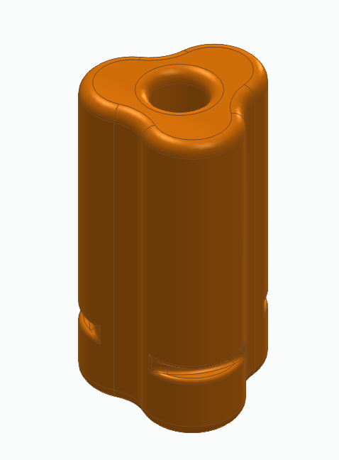 Nerf shell for one dart