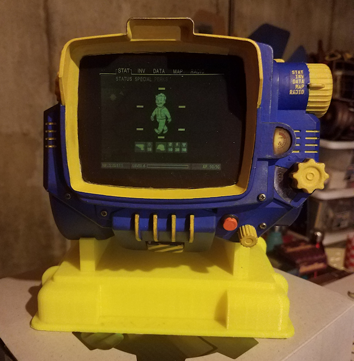 Fallout 4 Pip-Boy 3000 Display Stand by Shrimply. Awesome | Download ...