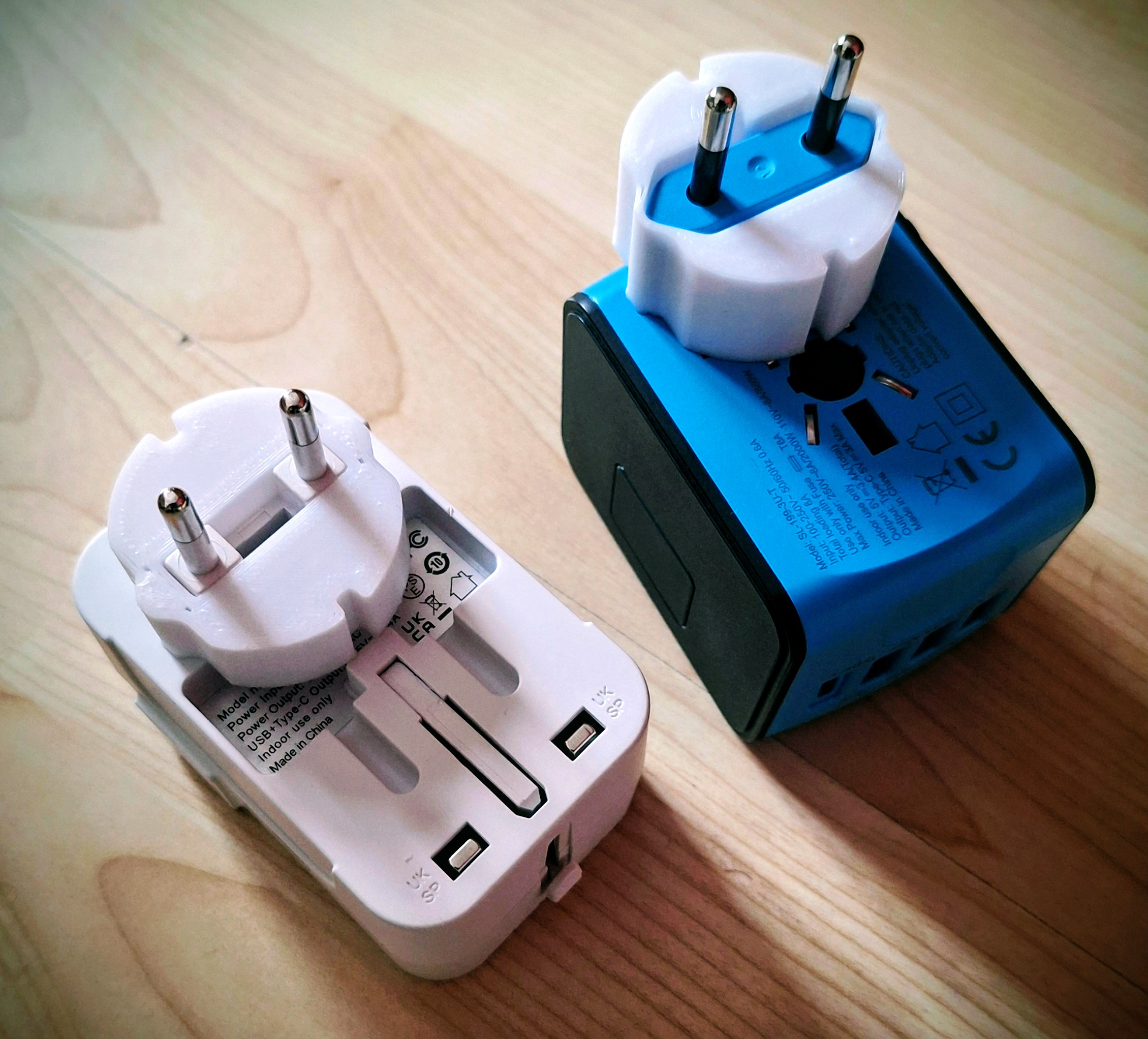 EU Plug Adapter for rectangular style plugs