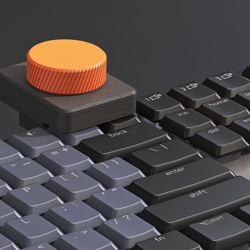 Logitech MX Smart Knob by Retron Print | Download free STL model ...