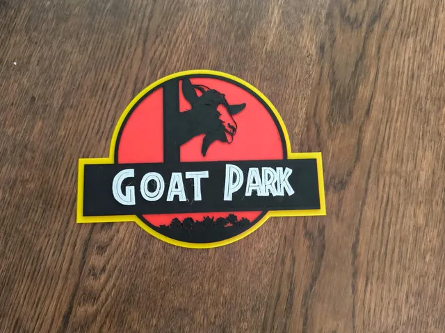 Jurassic goat park (separated colors)