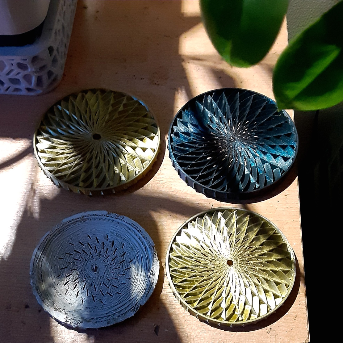 Sunflower Coaster