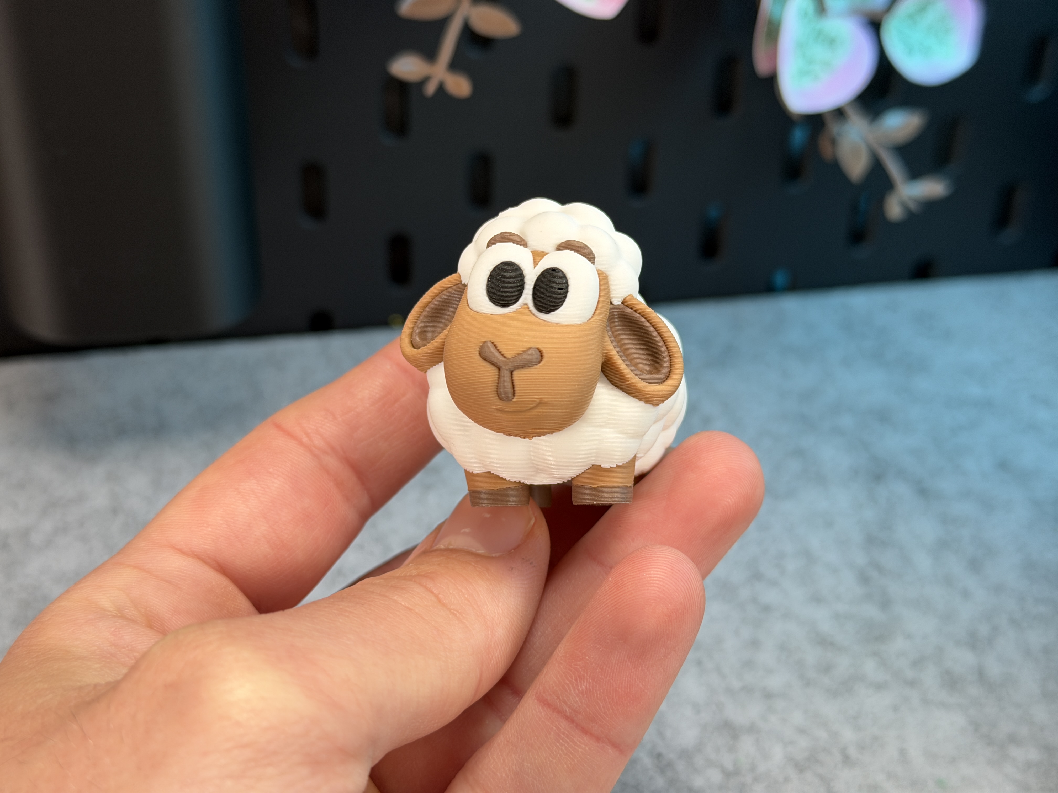 Miniatura 4 do modelo 3D Cute Sheep