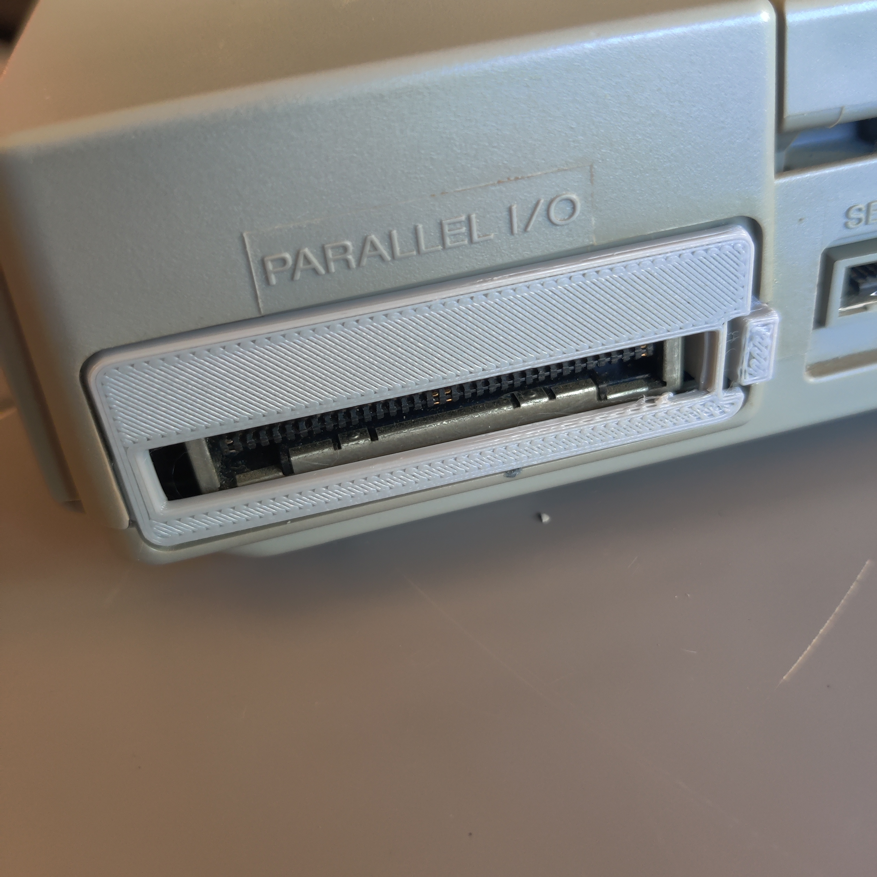 PS1 + PSIO Parallel Port Cover - Playstation 1 - PSX