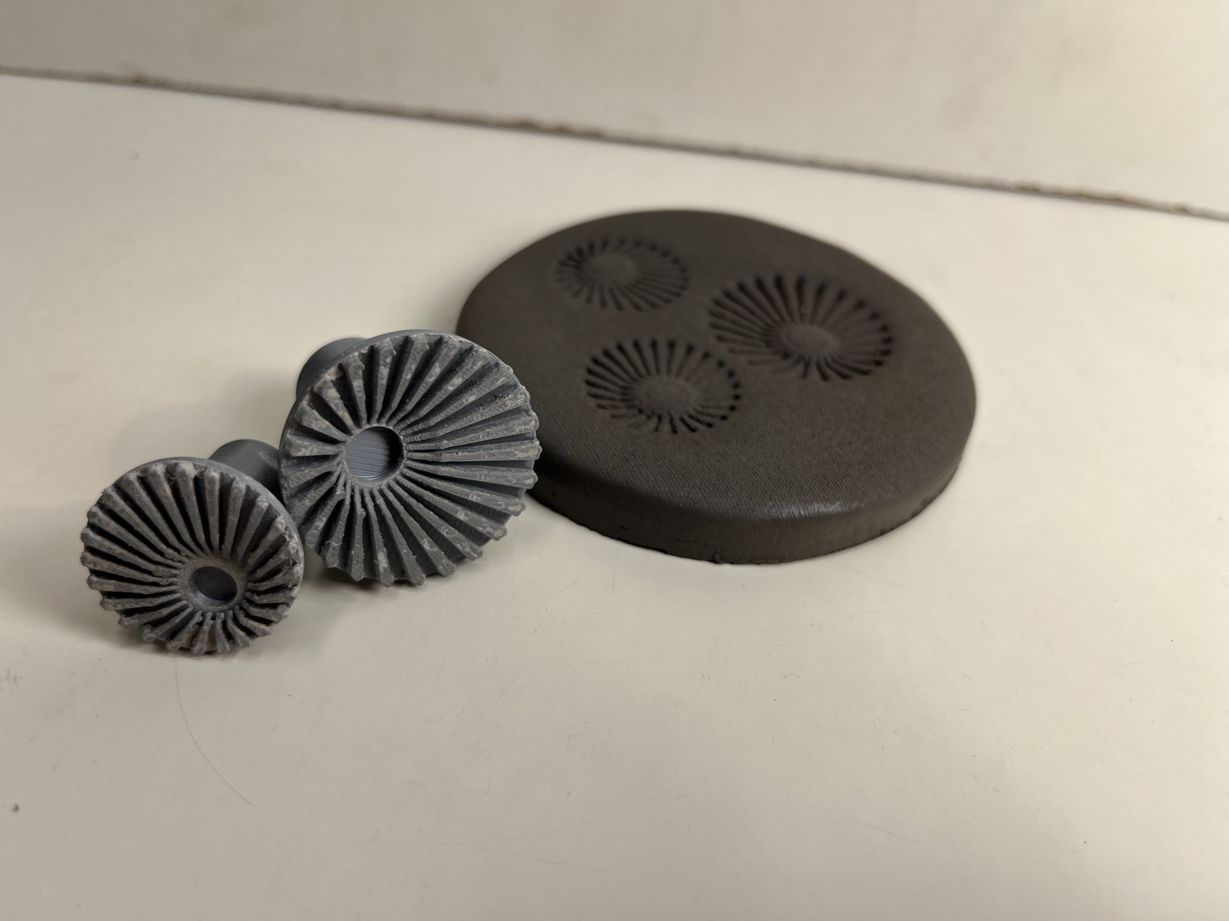 Tiskátko do keramiky/těsta - sedmikráska / ceramic/dough stamps - daisy
