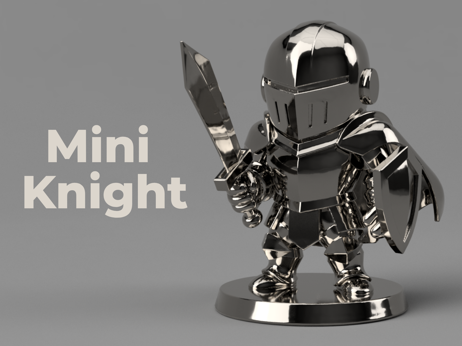 Mini Knight Figurine