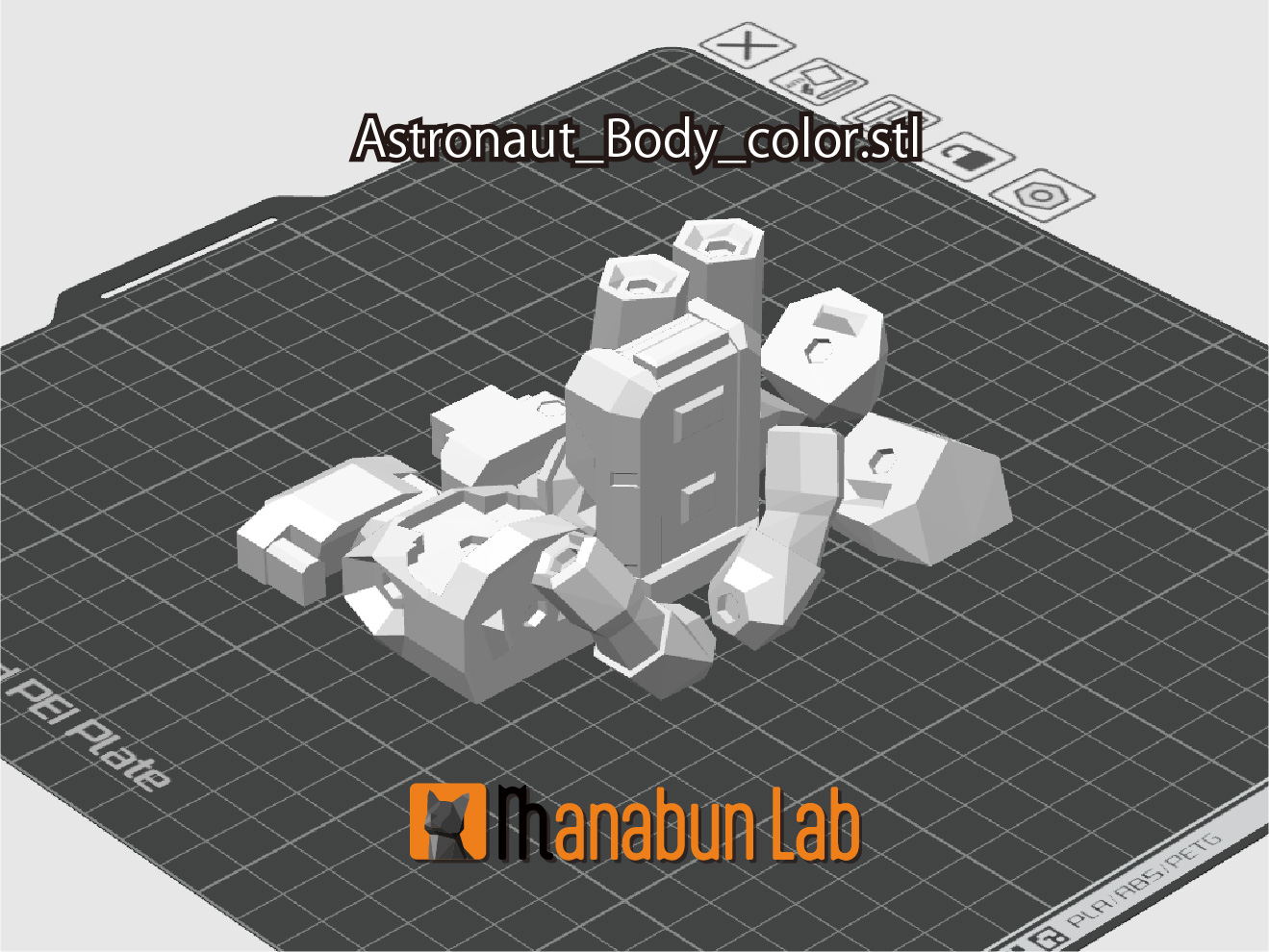 Low Poly Astronaut Puzzle — miniatura 8