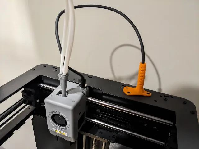 Flashforge AD5X Print Head Cable Strain Relief
