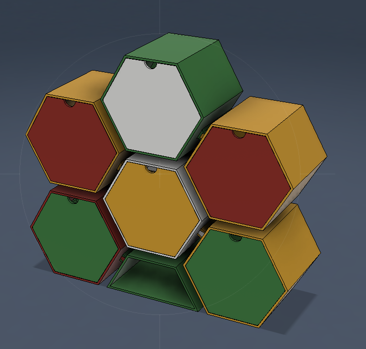 Hex Storage Pods and Drawers