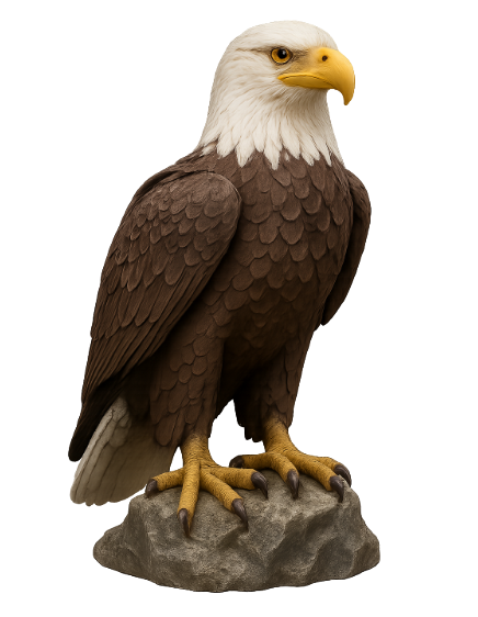 Bald Eagle Statue