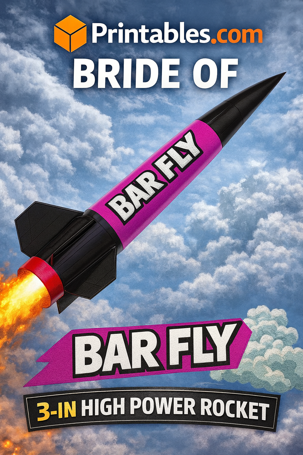 Bride of Bar Fly High Power Model Rocket