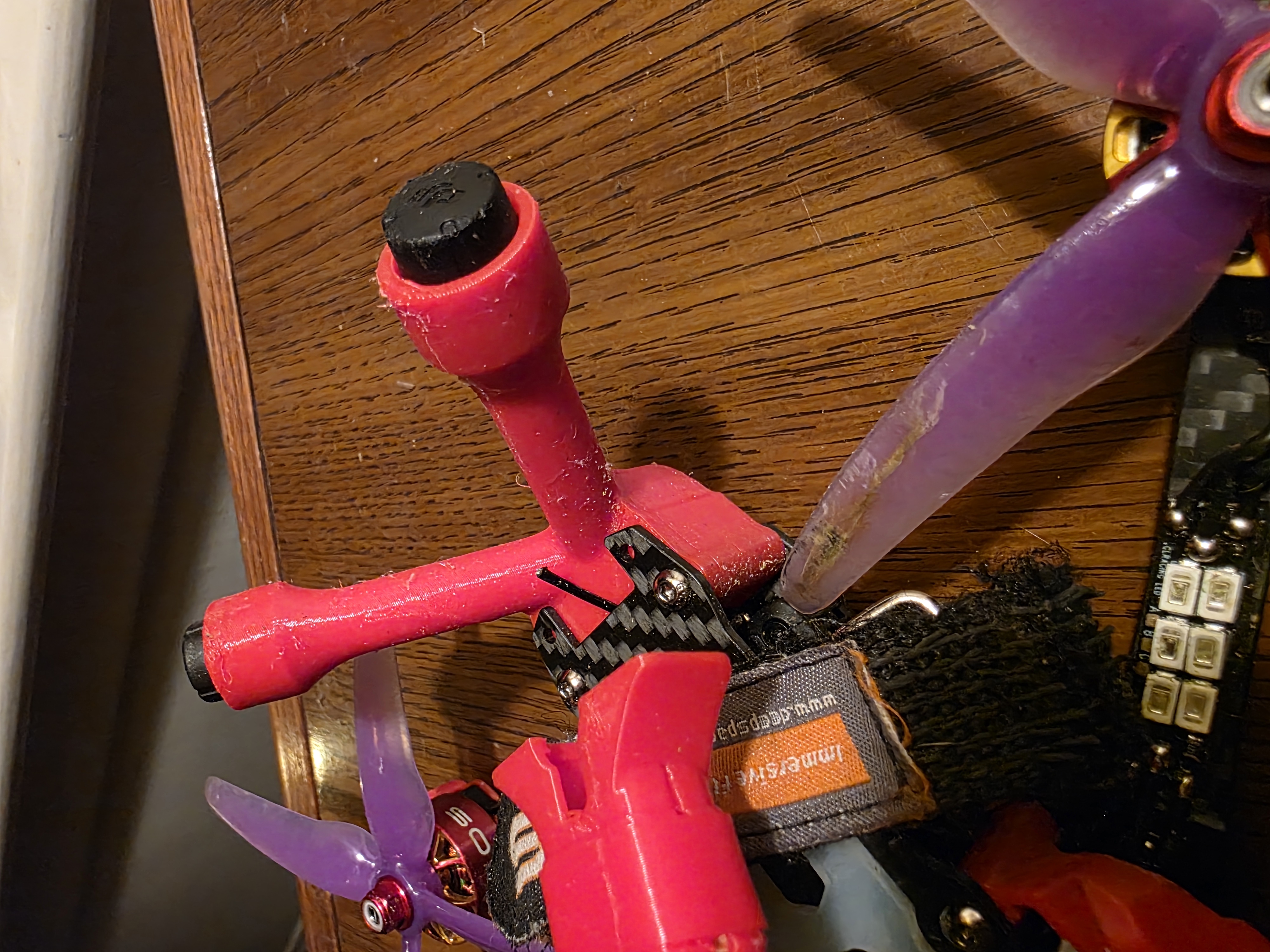 Deepspace Seeker5 DJI o4 Pro antenna mount